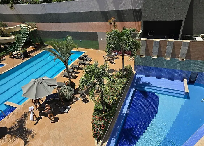 Apartamentos em Rio Quente com maravilhosa área de lazer e excelente localização